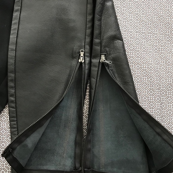 PAIGE GENUINE LEATHER HIGH WAIST PANTS - Picture 8 of 8